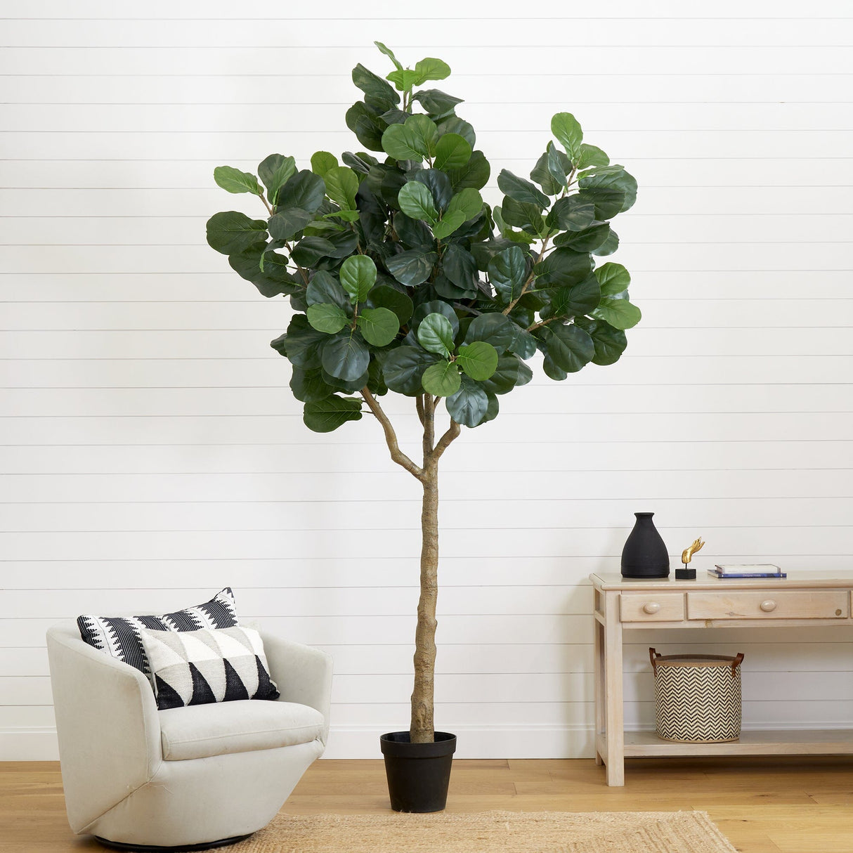 10’ Artificial Fiddle Leaf Fig Tree-Tree-Parc Decor