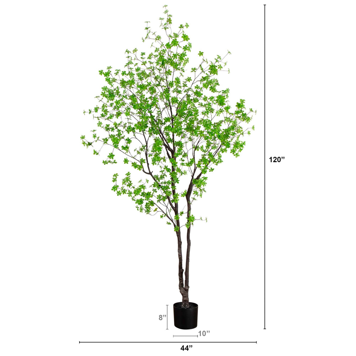 10’ Artificial Minimalist Enkianthus Tree-Tree-Parc Decor