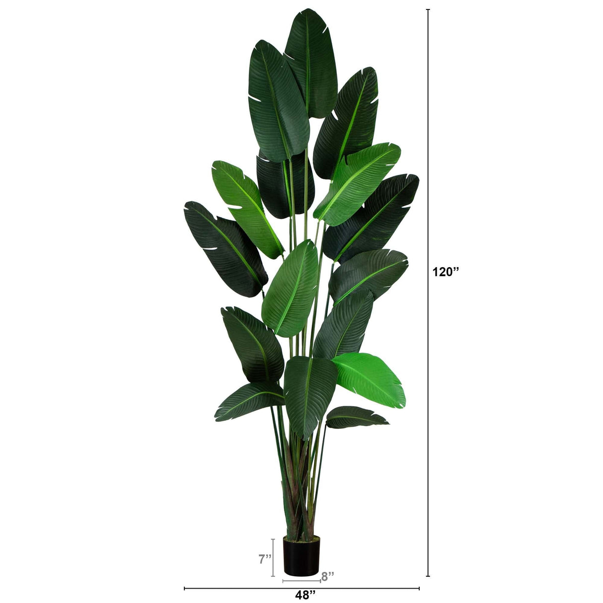 10’ Artificial Travelers Palm Tree-Tree-Parc Decor