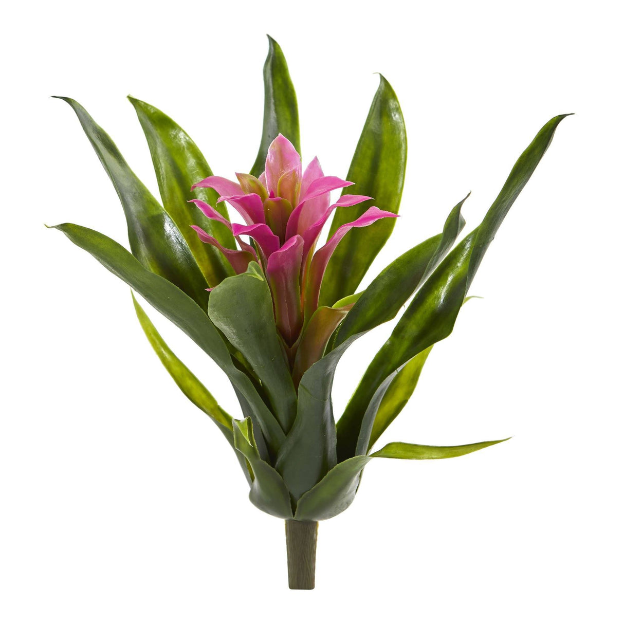 10” Bromeliad Artificial Flower (Set of 6)-Stem-Parc Decor