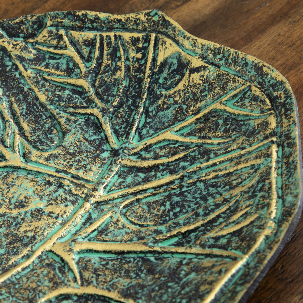 10” Leaf Shaped Decorative Accent-Accessory-Parc Decor