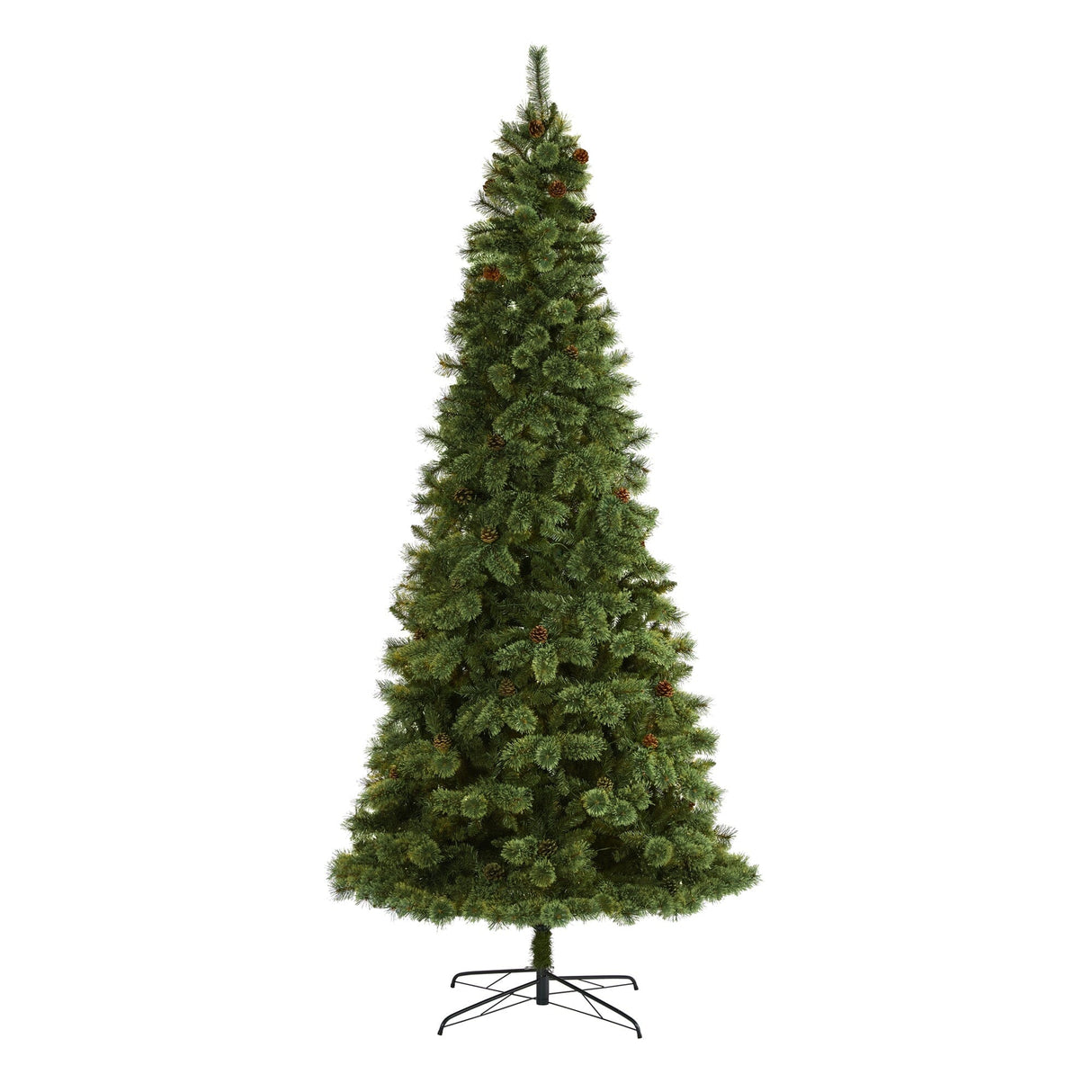 10’ White Mountain Pine Artificial Christmas Tree with 1875 Bendable Branches-Christmas Tree-Parc Decor