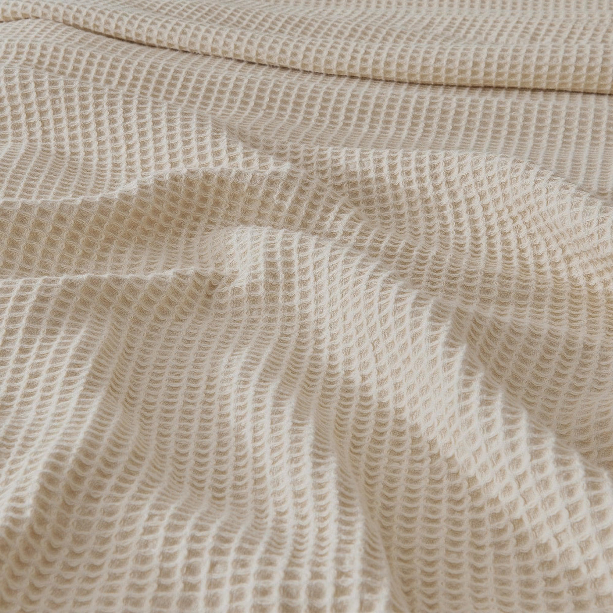 100% Cotton Waffle Weave Blanket - Mikala Collection-Blankets-Parc Decor