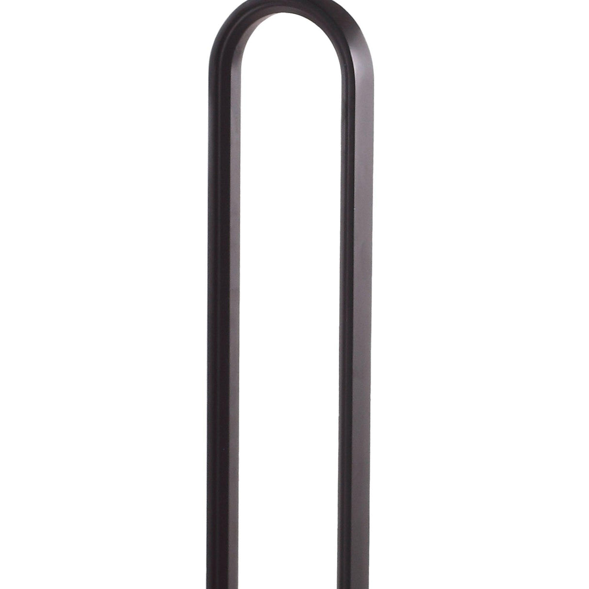 12" Black Round Side Table-Parc Decor