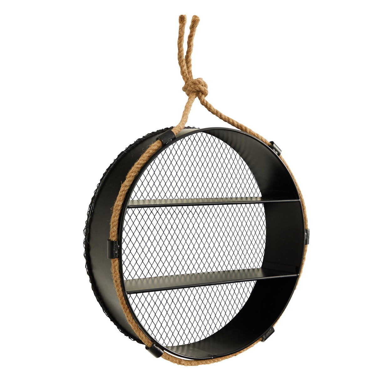 15” Round Wall Shelf-Parc Decor