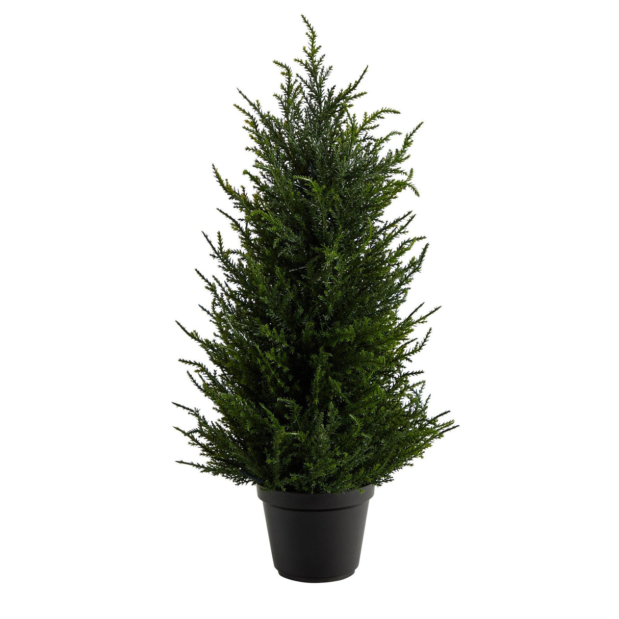 18” Cedar Artificial Tree with LED Lights UV Resistant (Indoor/Outdoor)-Parc Decor