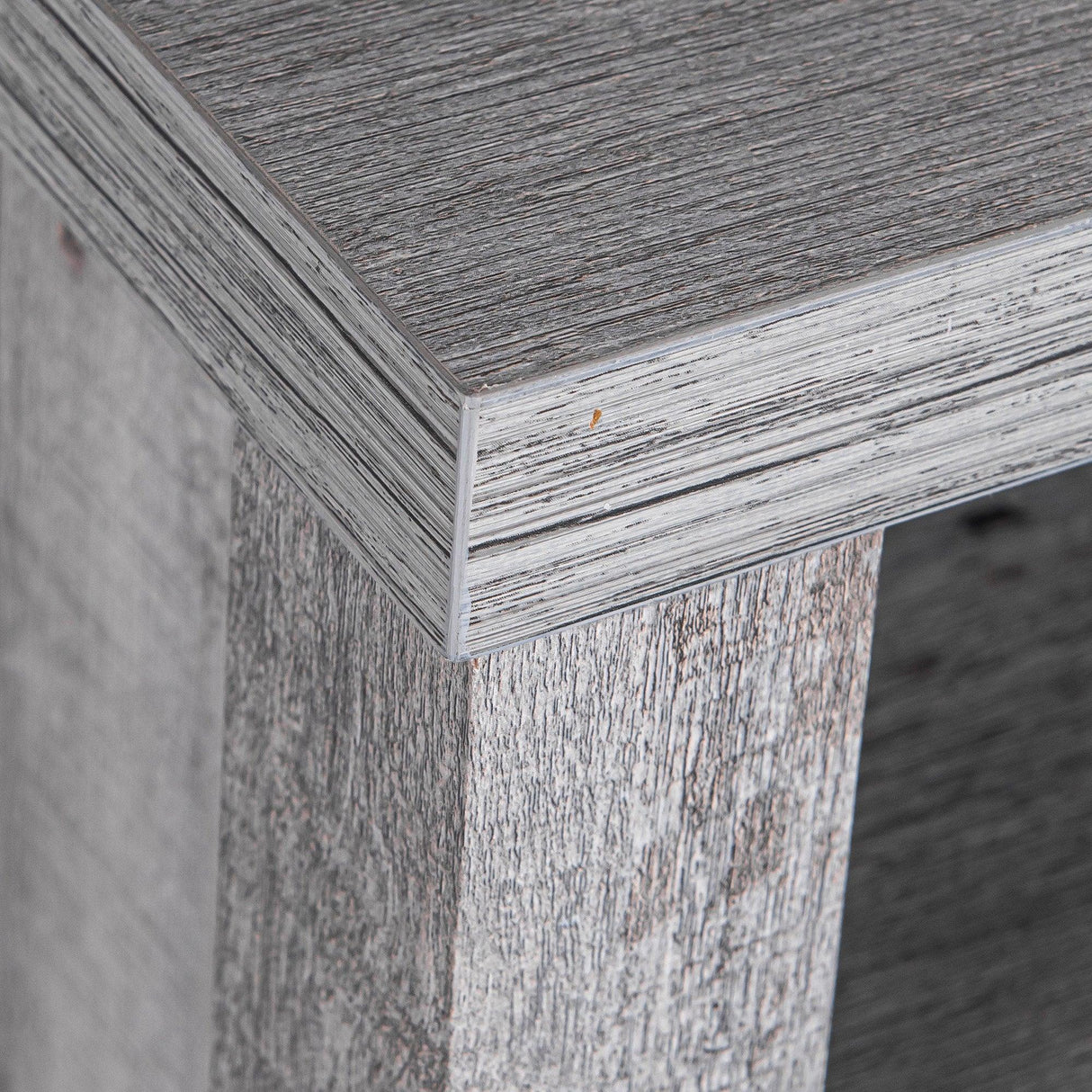 18" Solid Wood Farmhouse Nightstand for Bedroom in Brown or Grey or White-Parc Decor