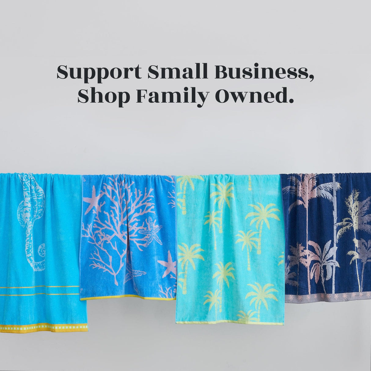 2 Pack 100% Cotton Jacquard Beach Towels - Playa Collection-Beach Towels-Parc Decor