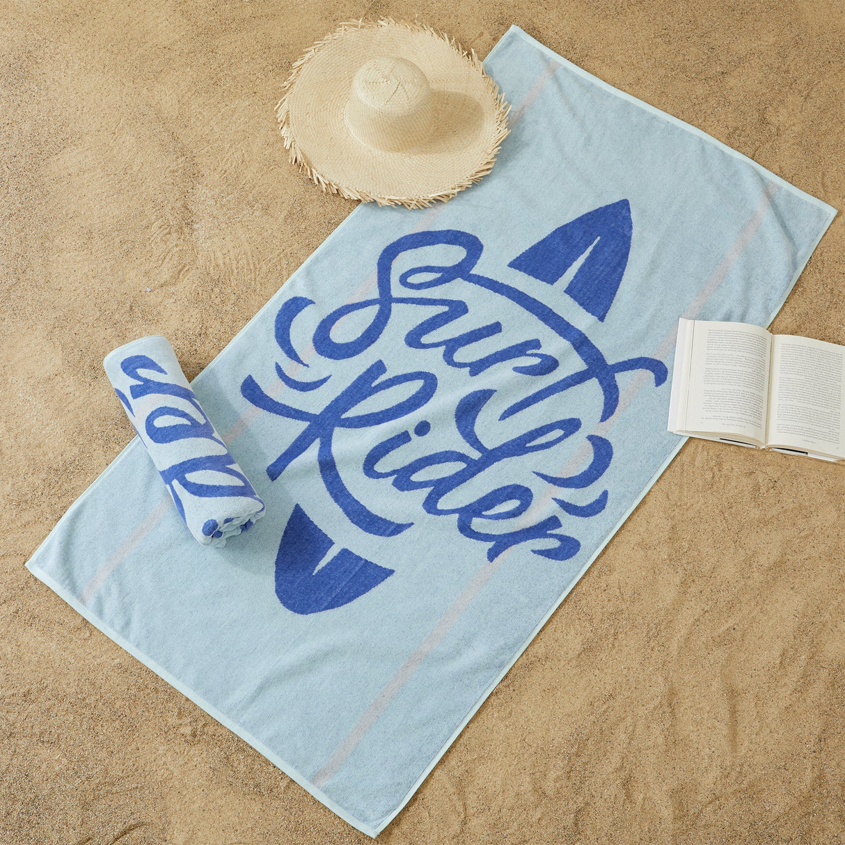2 Pack Vibrant Beach Towels - Boca Collection