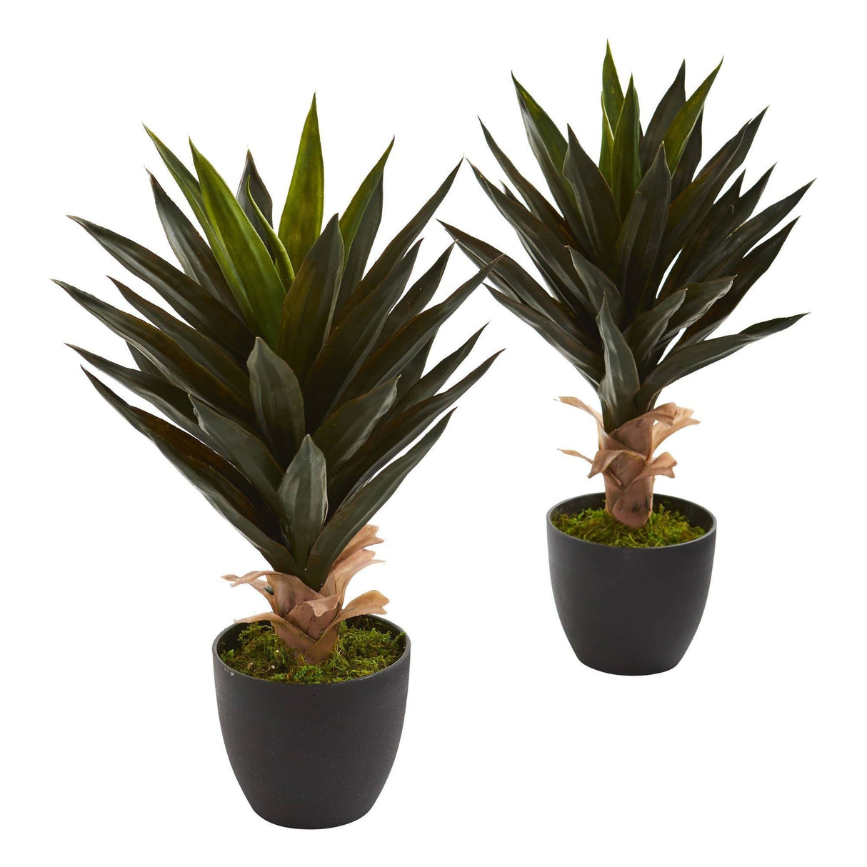 20" Agave Artificial Plant (Set of 2)"-Parc Decor