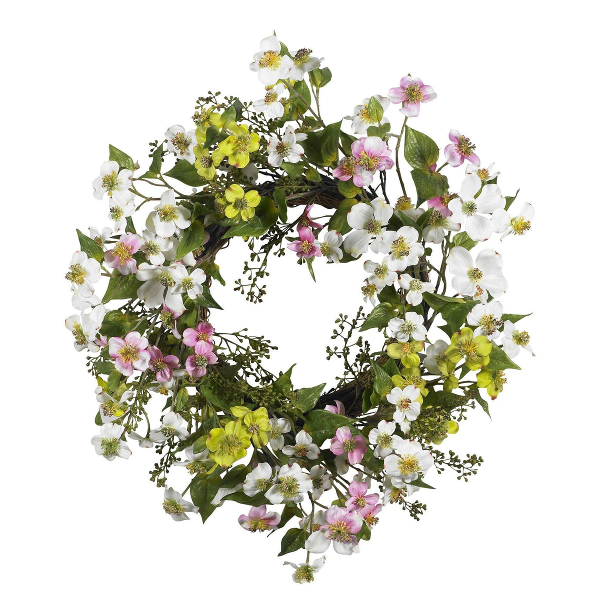 20" Dogwood Wreath"-Parc Decor