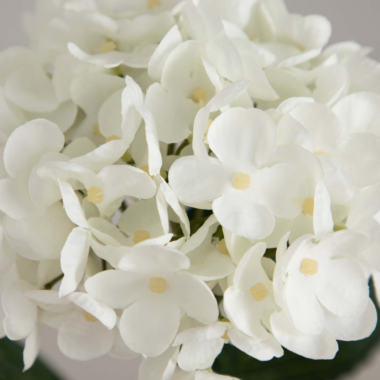 20" Artificial Hydrangea Flower Stems- Set of 3-Stem-Parc Decor