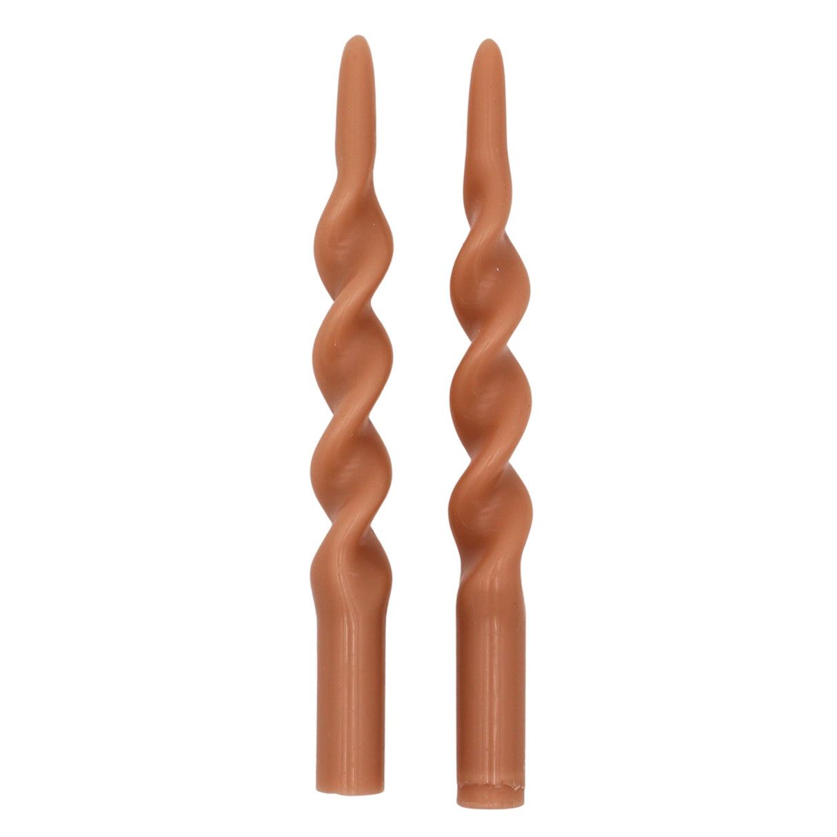20 Caramel Swirl Candles - 10 Packs of 2