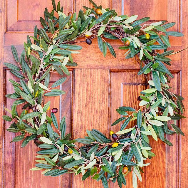 20" Olive Wreath-Wreath-Parc Decor
