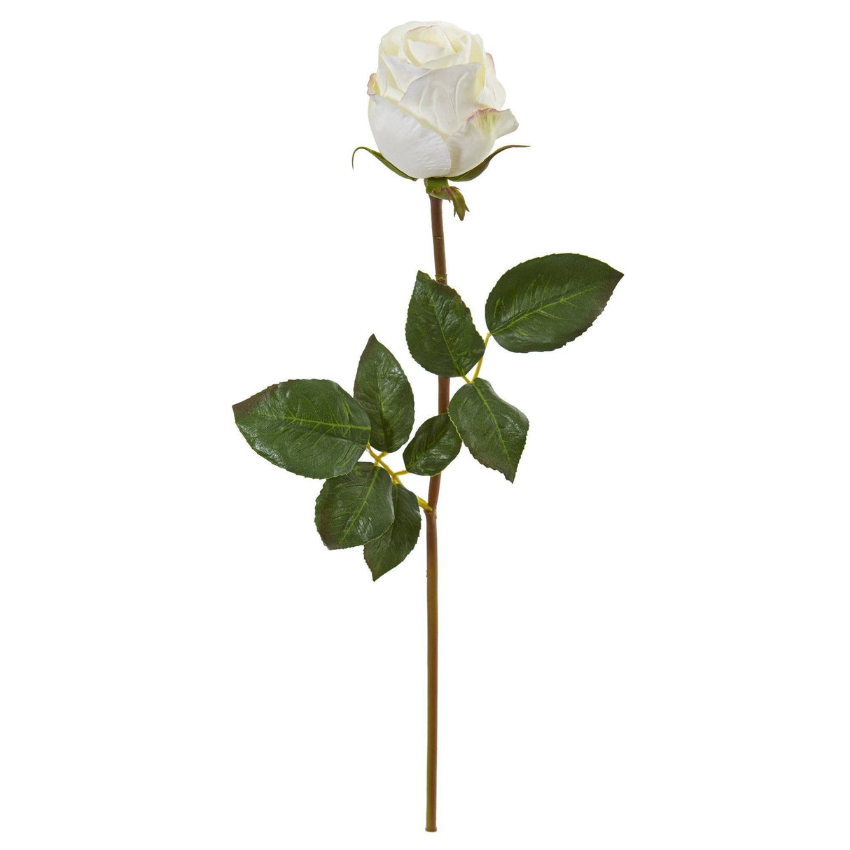 21” Rose Bud Artificial Flower (Set of 6)-Parc Decor