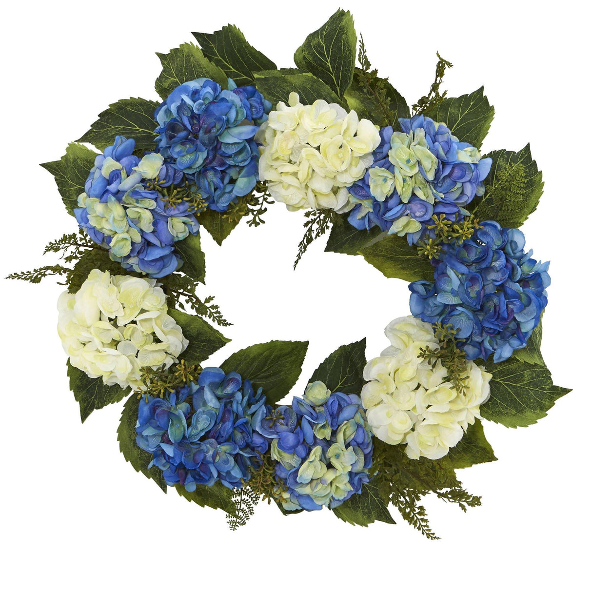 24” Hydrangea Wreath-Parc Decor