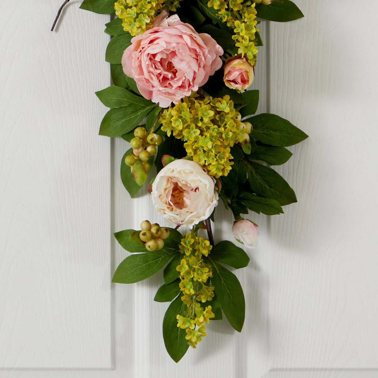 24'' Mixed Peony & Hydrangea Teardrop-Parc Decor