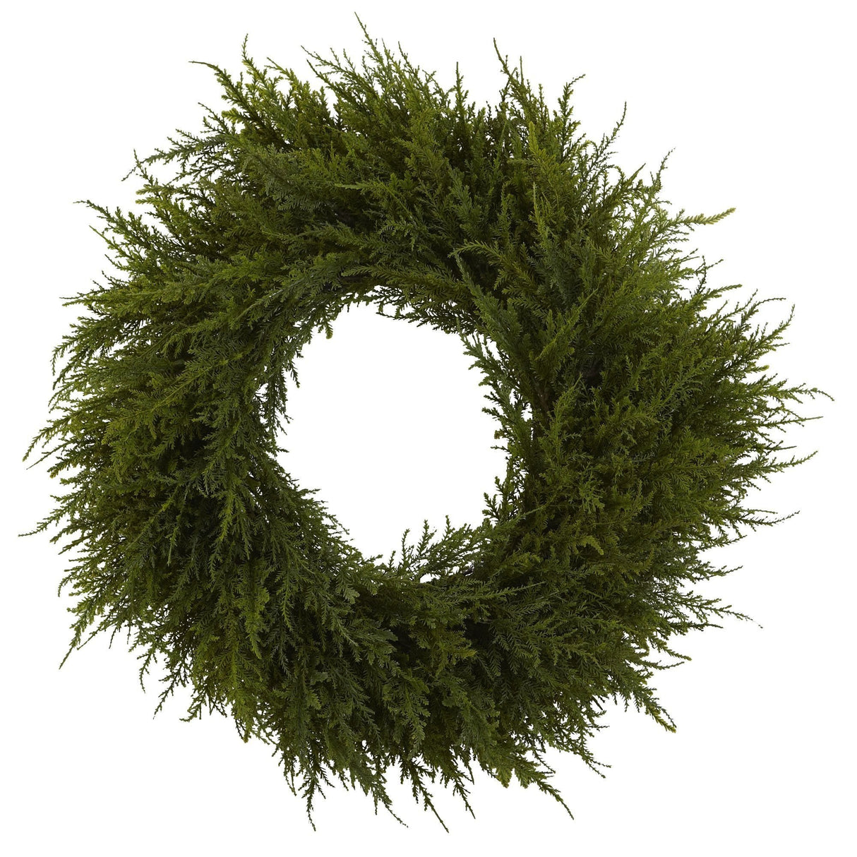 24” Cedar Wreath-Wreath-Parc Decor