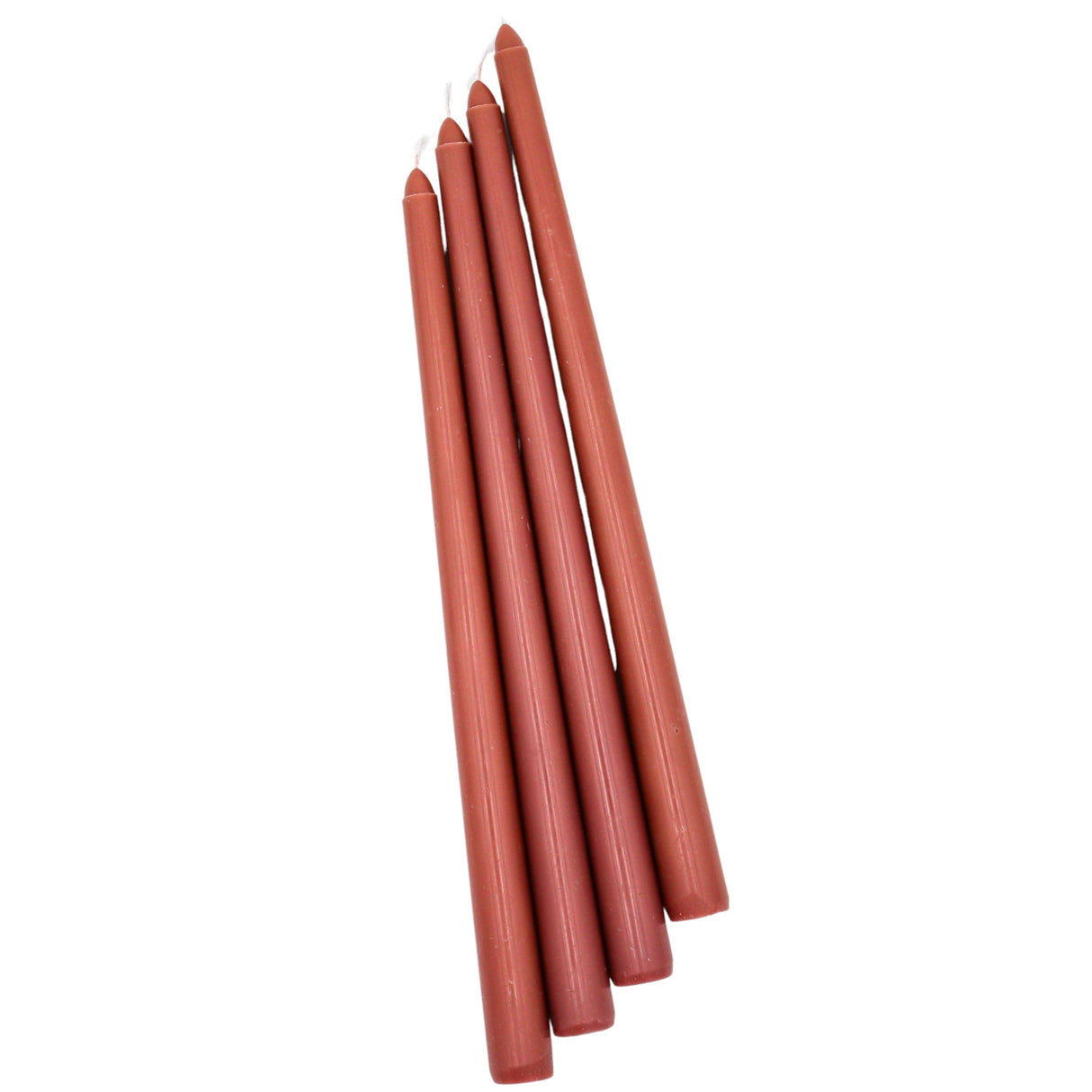 24 Extra Tall Cocoa Truffle Delight Taper Candle - 6 Packs of 4-Candle-Parc Decor