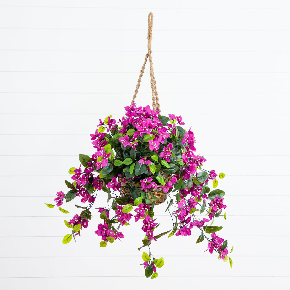 28” Bougainvillea Hanging Basket UV (Indoor/Outdoor)
