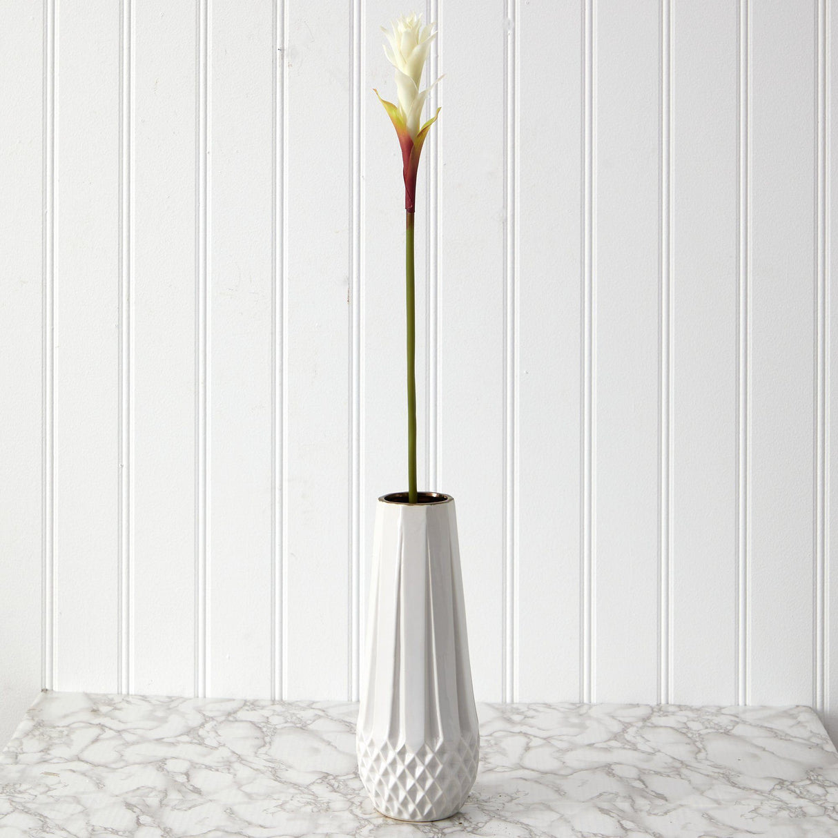 28” Mini Star Bromeliad Artificial Flower (Set of 6)-Stem-Parc Decor