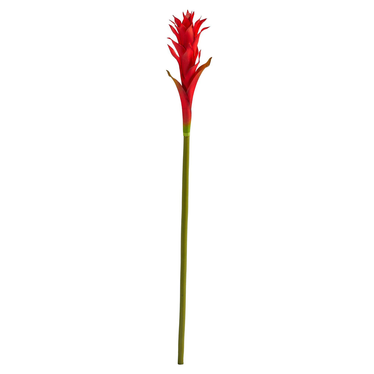 28” Mini Star Bromeliad Artificial Flower (Set of 6)-Stem-Parc Decor