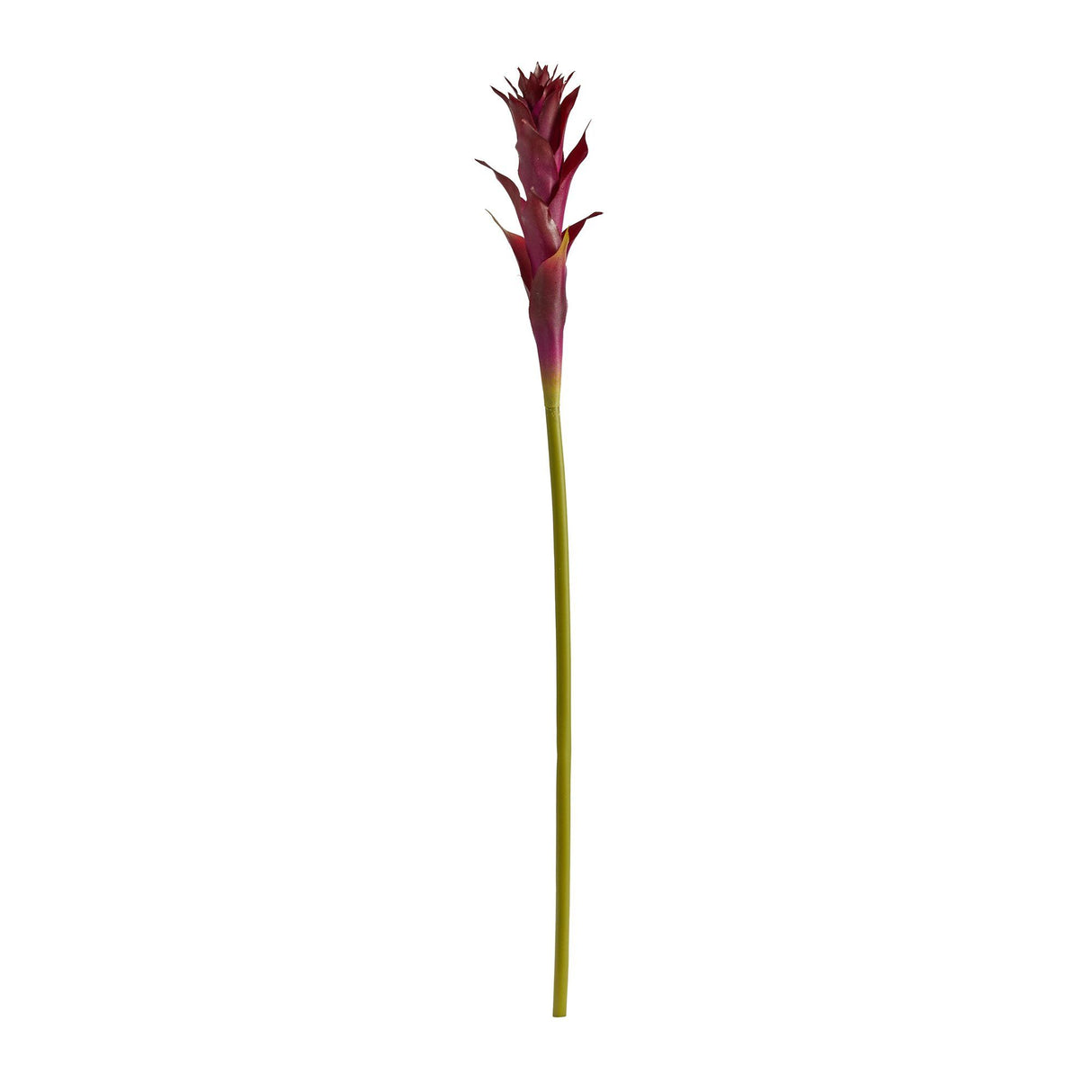 28” Mini Star Bromeliad Artificial Flower (Set of 6)-Stem-Parc Decor