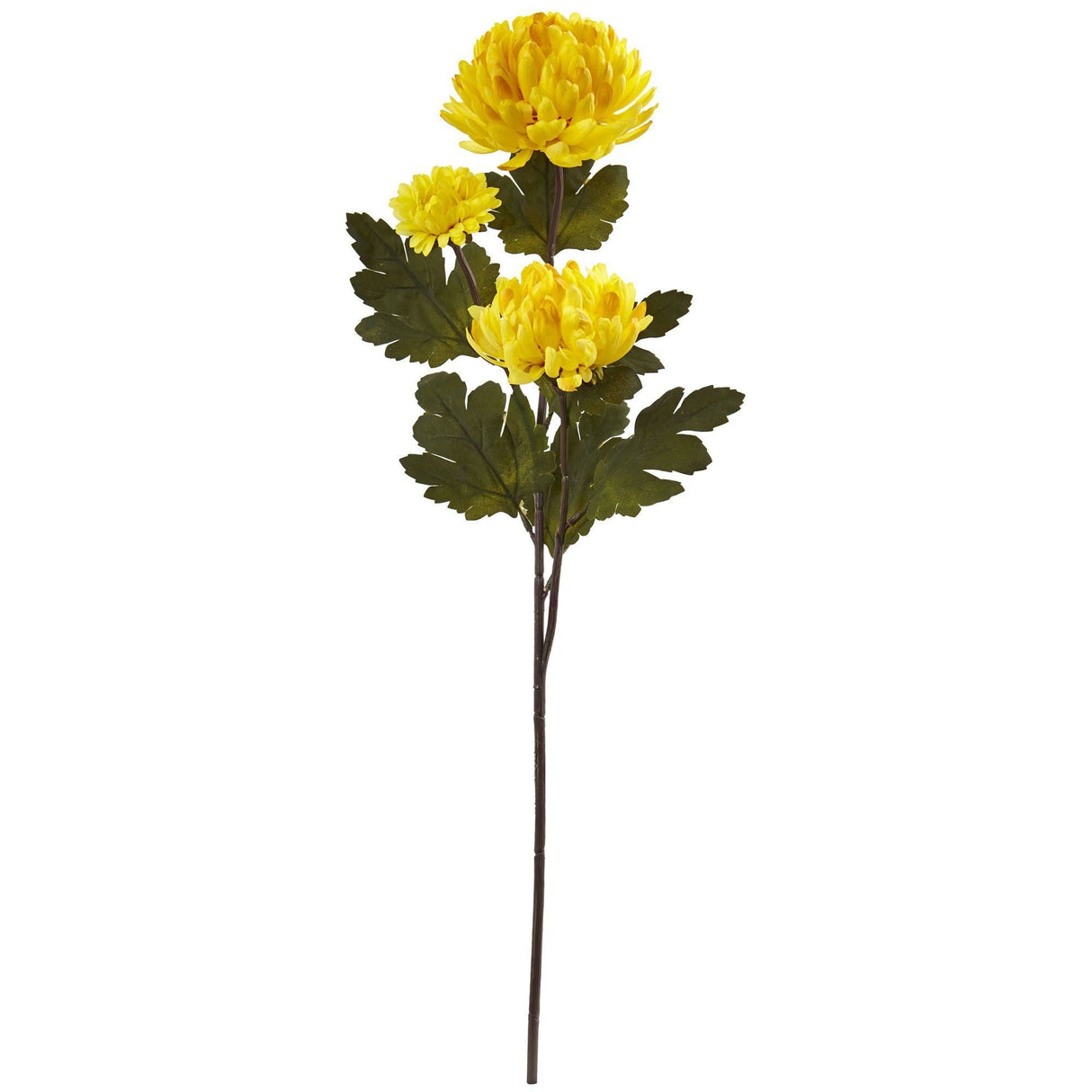 29” Chrysanthemum Artificial Flower (Set of 12)-Stem-Parc Decor