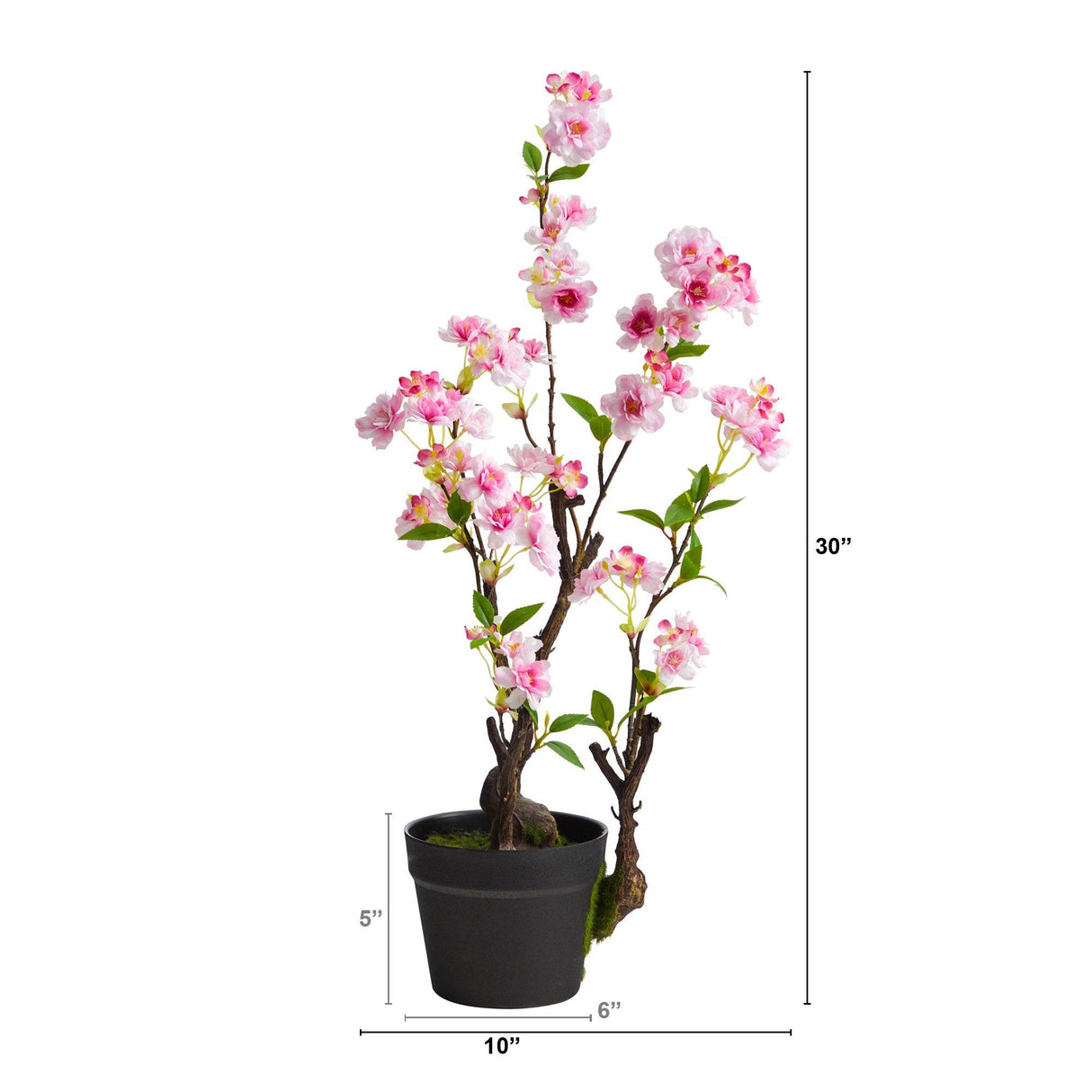 2.5’ Cherry Blossom Artificial Plant-Parc Decor