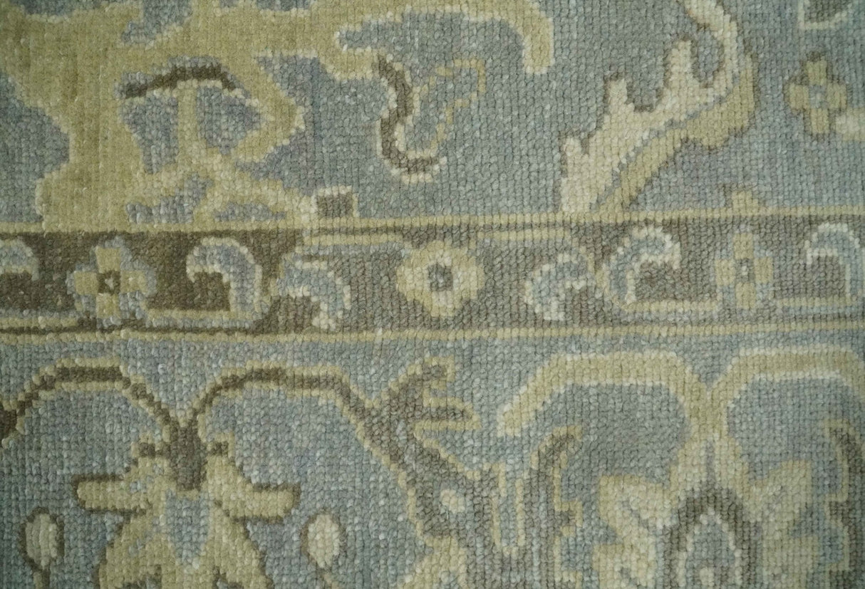 2x3 Hand Knotted Gray And Beige Traditional Persian Wool Rug