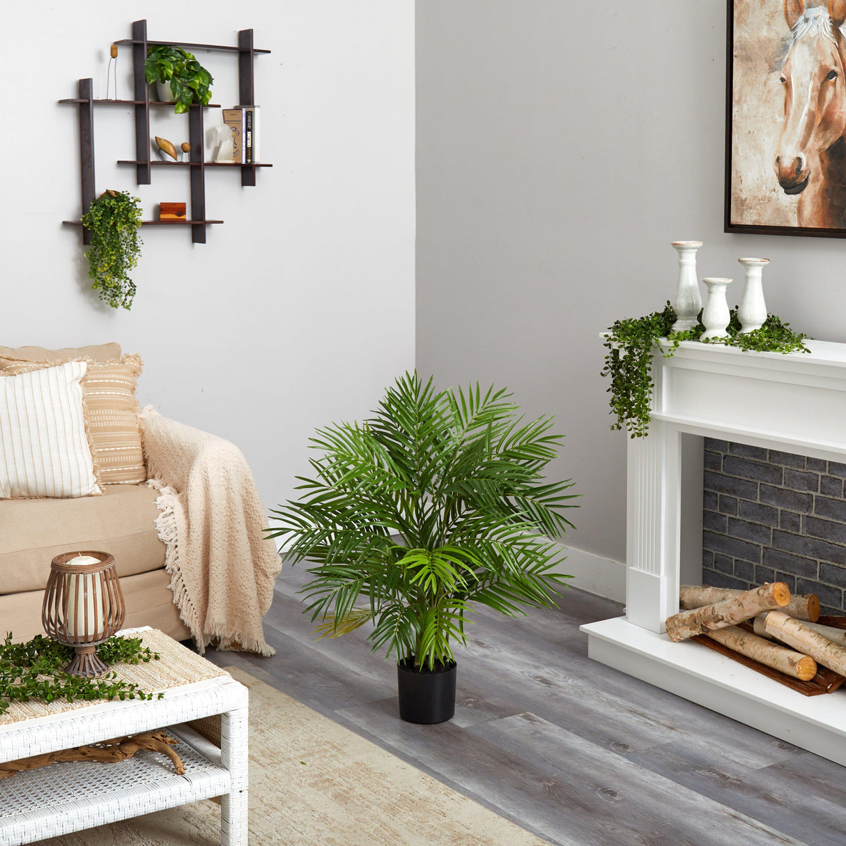 3' Areca Silk Palm Tree-Parc Decor