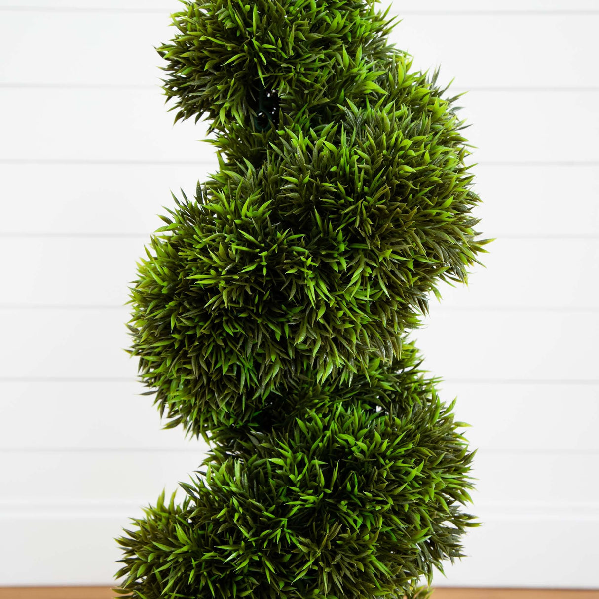 3' Grass Spiral Topiary w/Deco Planter-Parc Decor