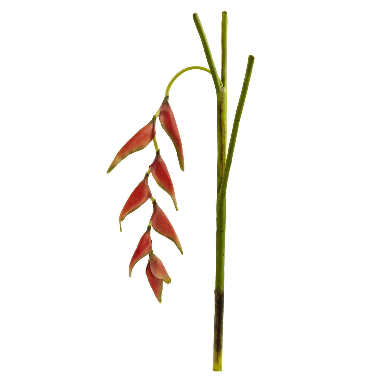 31’’ Hanging Heliconia Artificial Flower (Set of 4)-Stem-Parc Decor