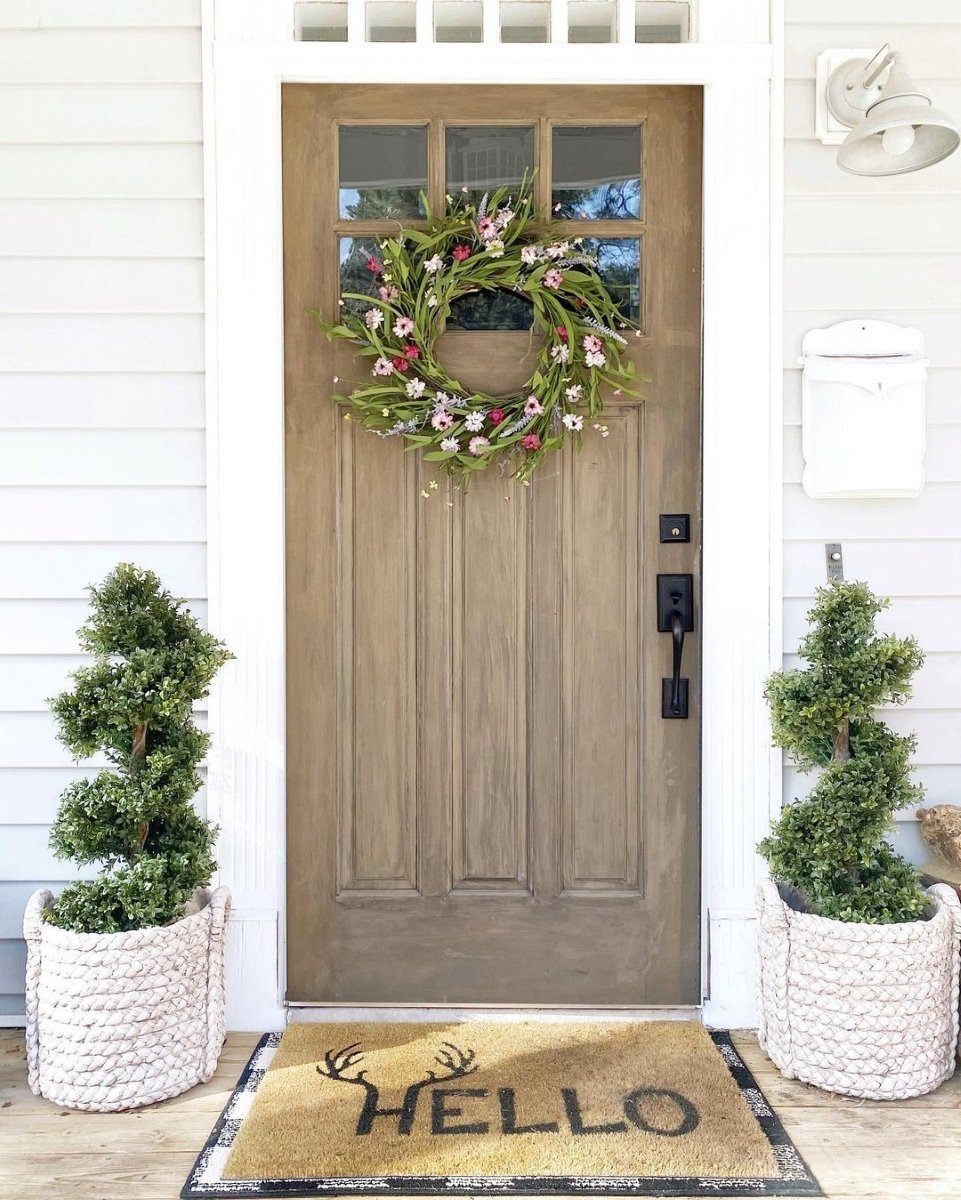 33” Boxwood Topiary Spiral Artificial Tree (Indoor/Outdoor)-Tree-Parc Decor