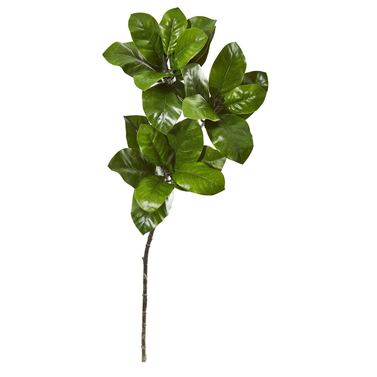 35” Magnolia Leaf Artificial Spray Plant (Set of 3)-Stem-Parc Decor