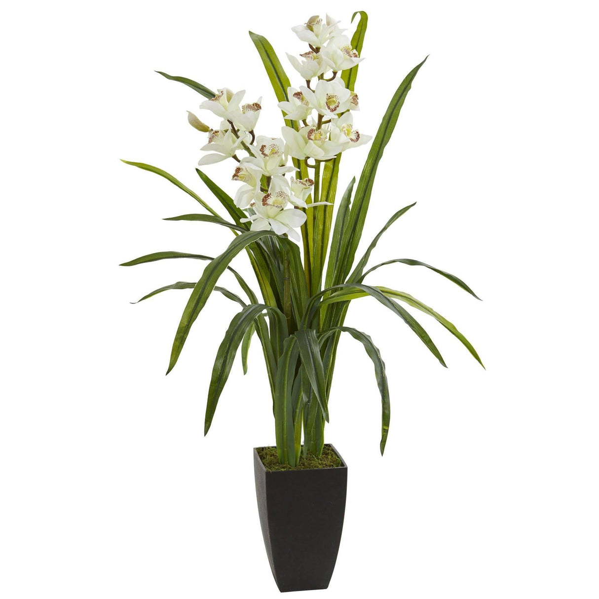 39” Cymbidium Orchid Artificial Plant-Parc Decor