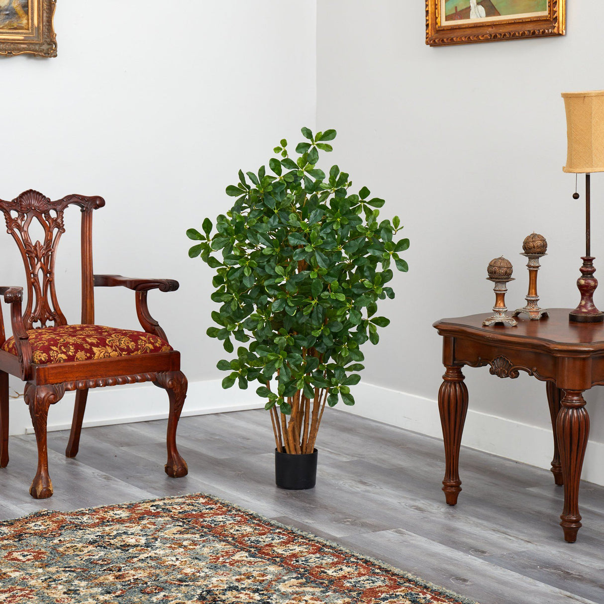3.5’ Black Olive Artificial Tree-Parc Decor