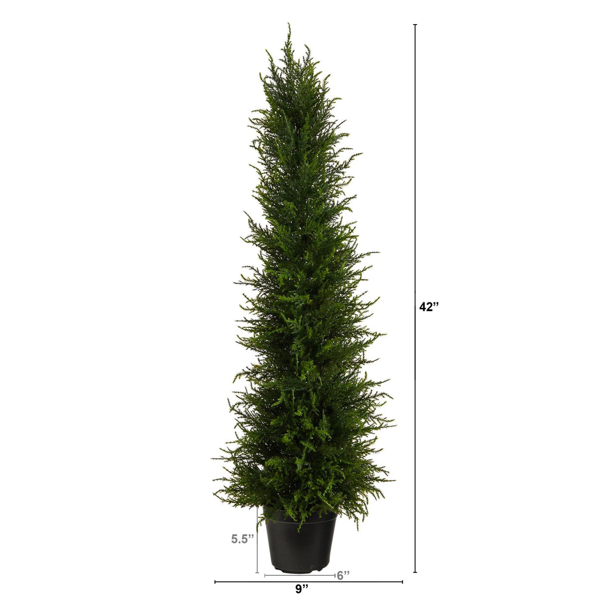 3.5’ Cypress Artificial Tree UV Resistant (Indoor/Outdoor)-Parc Decor