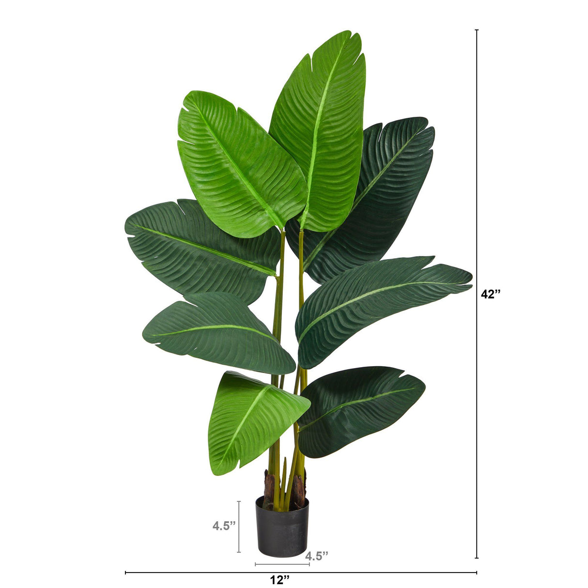 3.5’ Travelers Palm Artificial Tree-Parc Decor