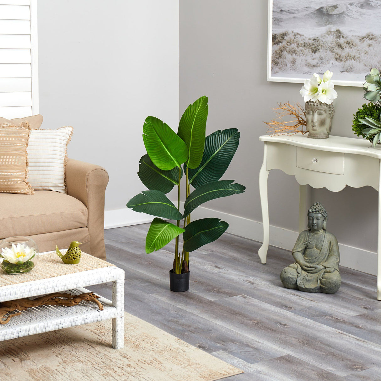 3.5’ Travelers Palm Artificial Tree-Parc Decor