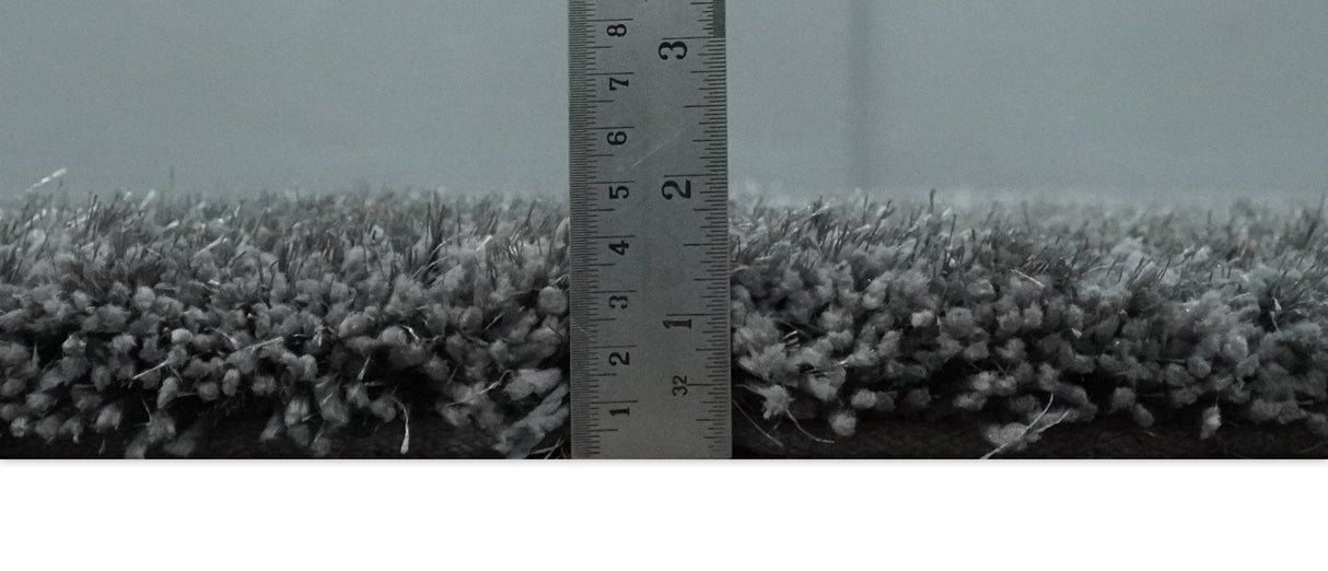 3x5, 4x6 and 5x7 Hand Woven Shag Charcoal Art Silk Soft Viscose Area Rug-Area Rug-Parc Decor