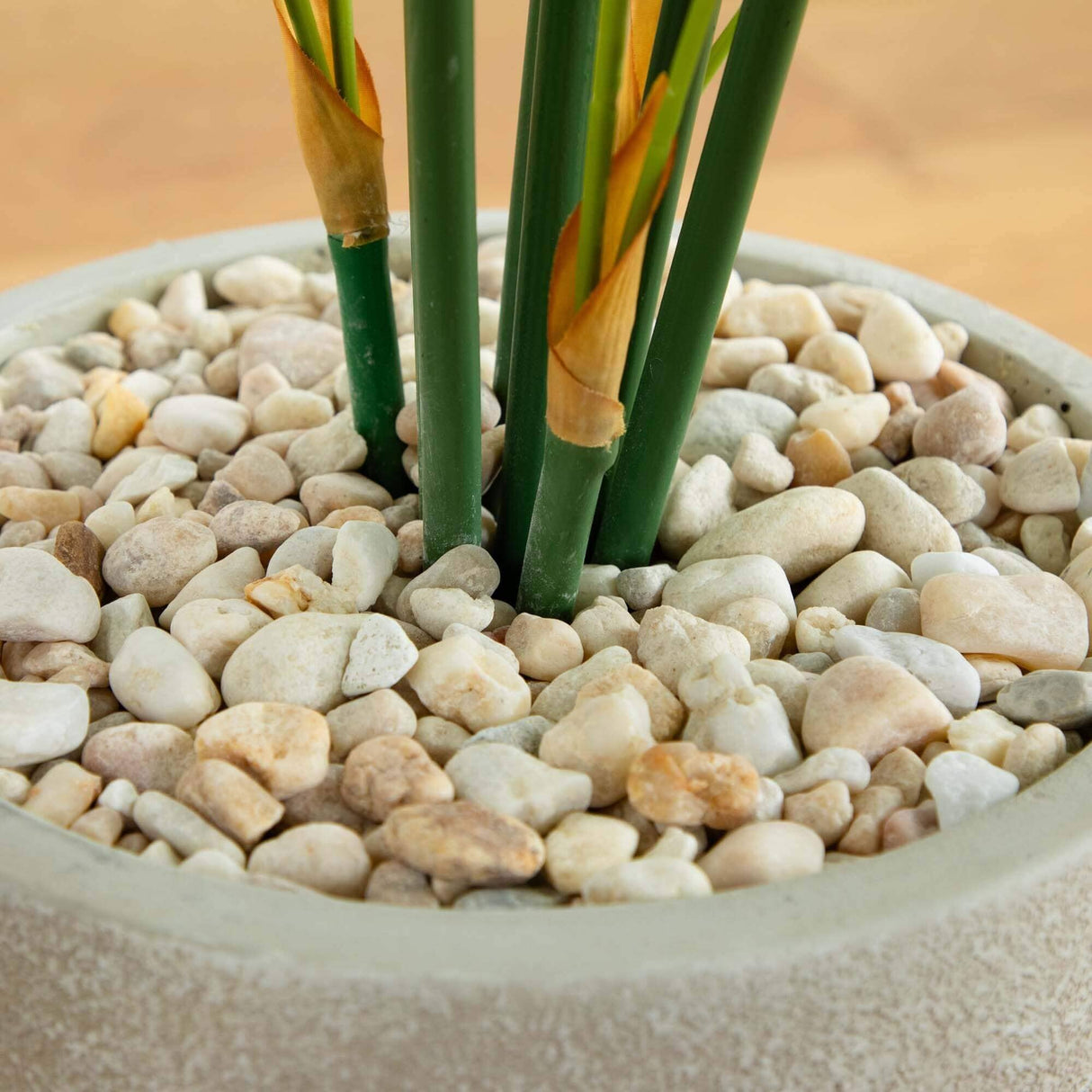 4’ Areca Artificial Palm Tree in Sand Colored Planter-Parc Decor