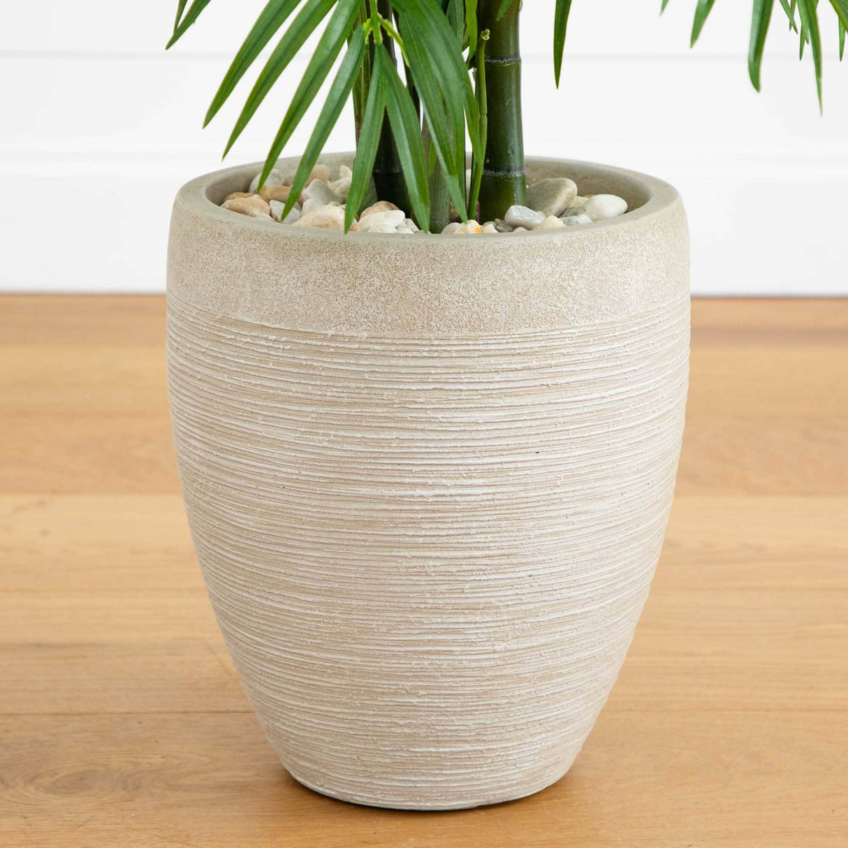 4’ Areca Palm Artificial Tree in Sand Colored Planter-Parc Decor