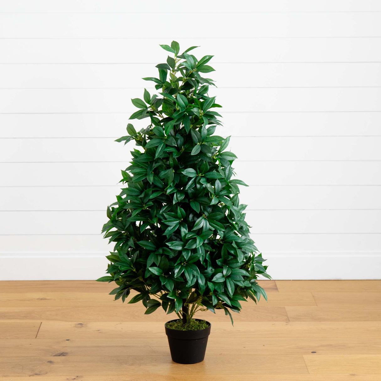 4’ Bay Leaf Artificial Topiary Tree UV Resistant (Indoor/Outdoor)-Parc Decor