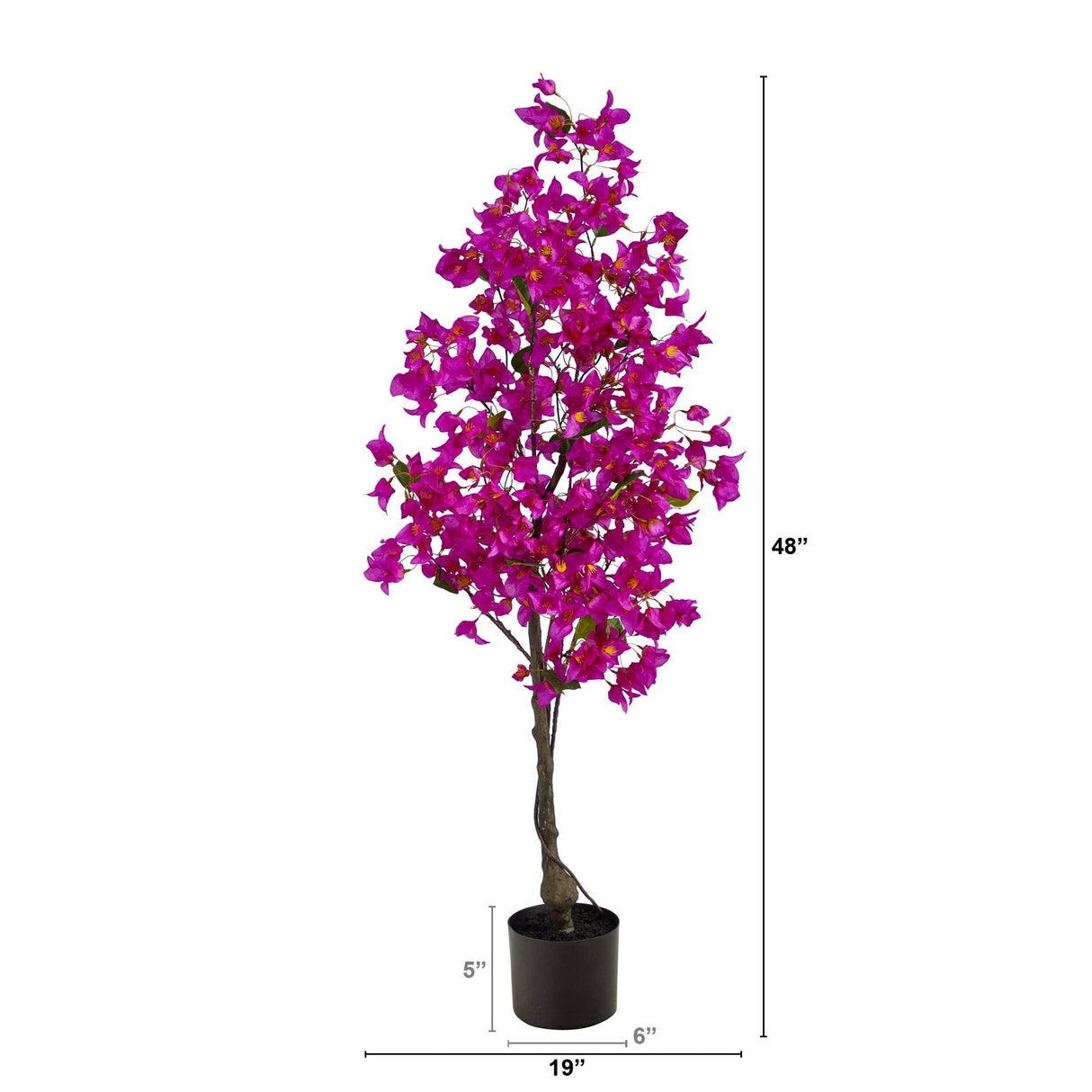 4’ Bougainvillea Artificial Tree-Parc Decor
