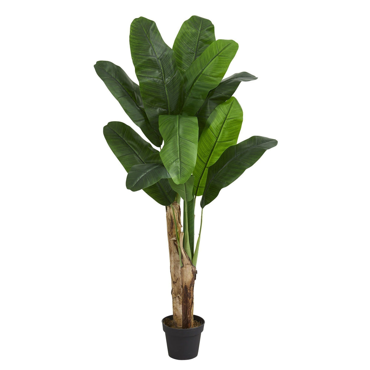 4’ Double Stalk Banana Artificial Tree-Parc Decor