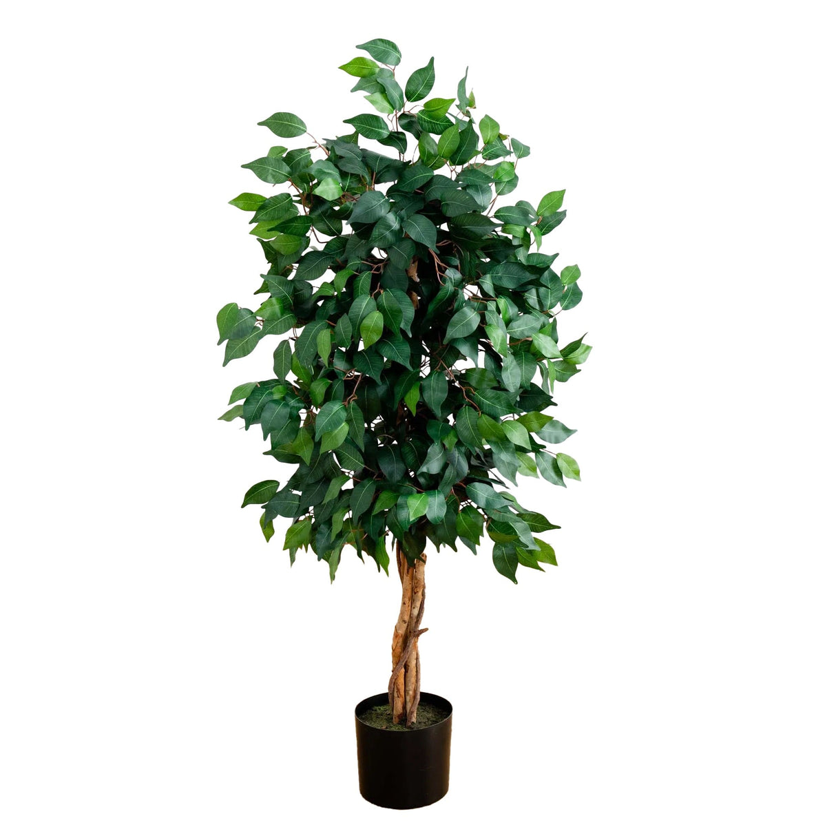 4' Ficus Auriculata Artificial Silk Tree-Parc Decor