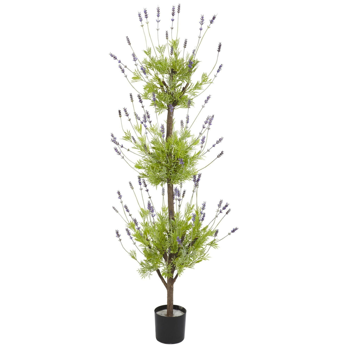 4' Lavender Topiary Silk Tree-Parc Decor