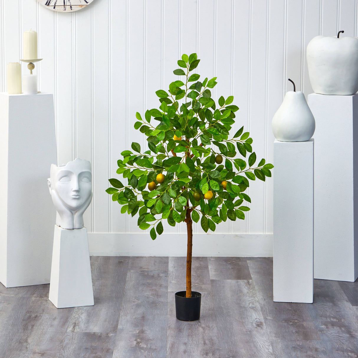 4’ Lemon Artificial Tree-Parc Decor