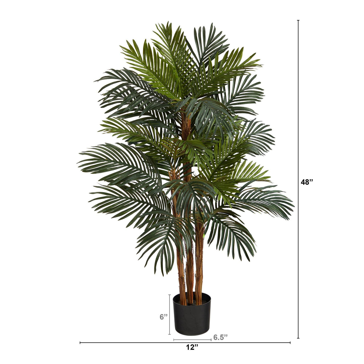 4’ Robellini Palm Artificial Tree-Parc Decor